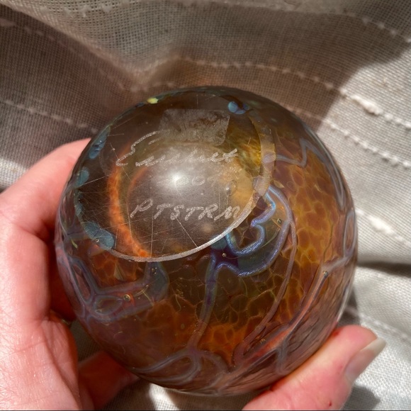 Eickholt Art Glass Perfume Bottle Signed 2004 - Picture 4 of 6